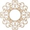 Ekena Millwork Reims Wood Fretwork Pierced Ceiling Medallion, Alder, 24"OD x 9 1/8"ID x 3/8"T CMWP24X24X0375REAL - alternate 5